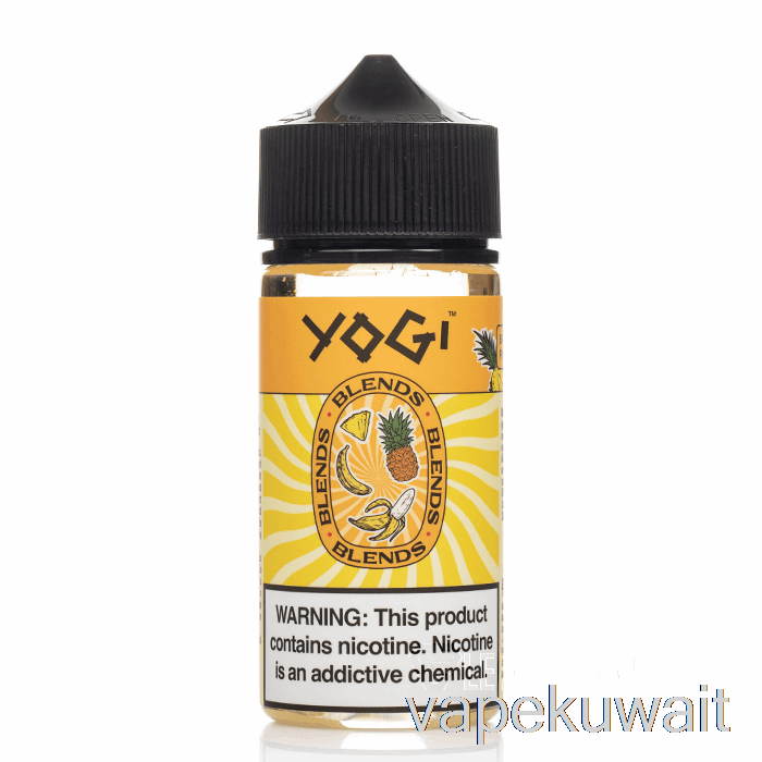 ثلج الموز والأناناس - مزيج يوغي - 100 مل 0 ملغ Vape Pod Kits